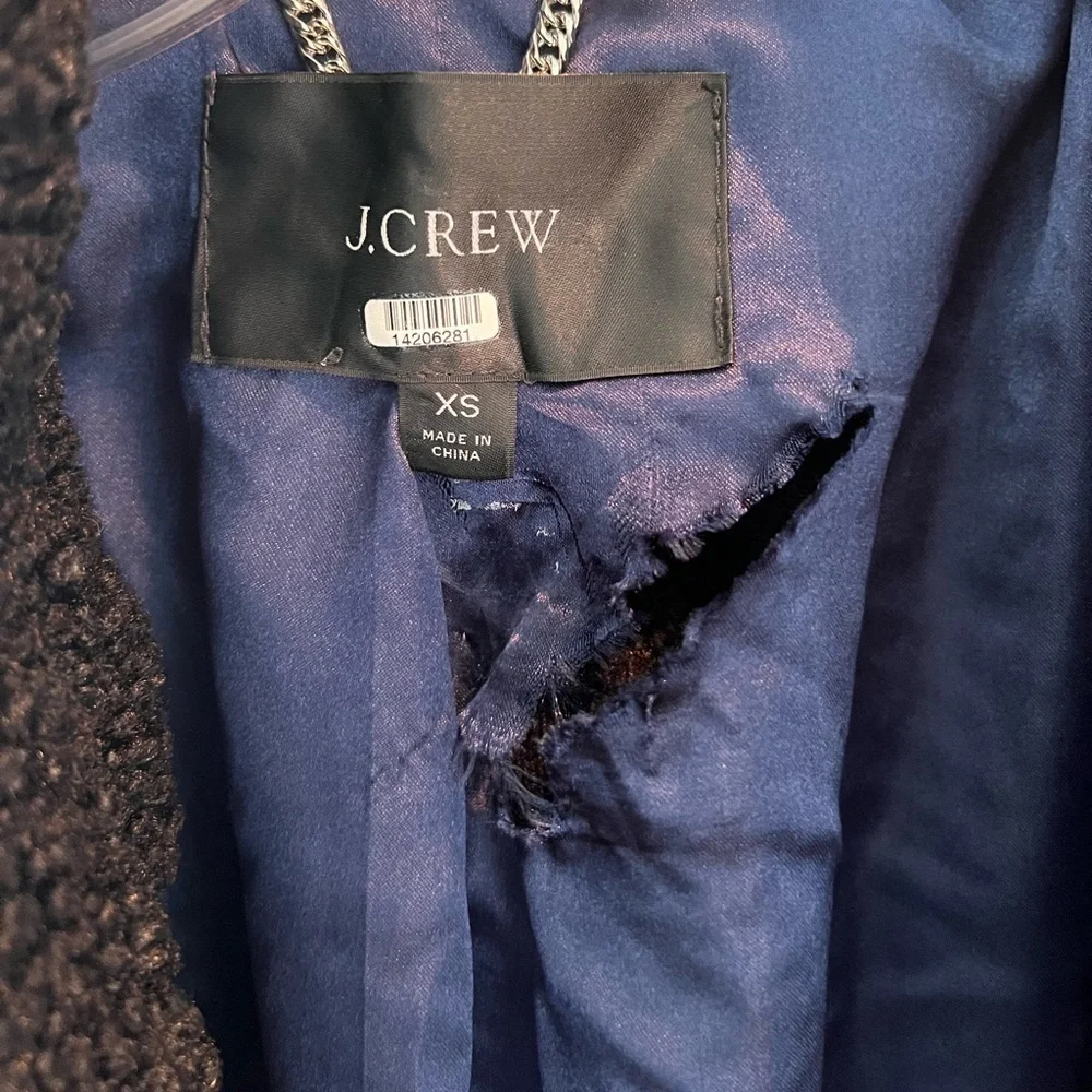 J.Crew Ariana Faux Sherpa Coat